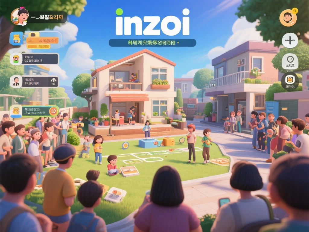 韩国模拟游戏《inZOI》热度骤降，在线玩家锐减83%！