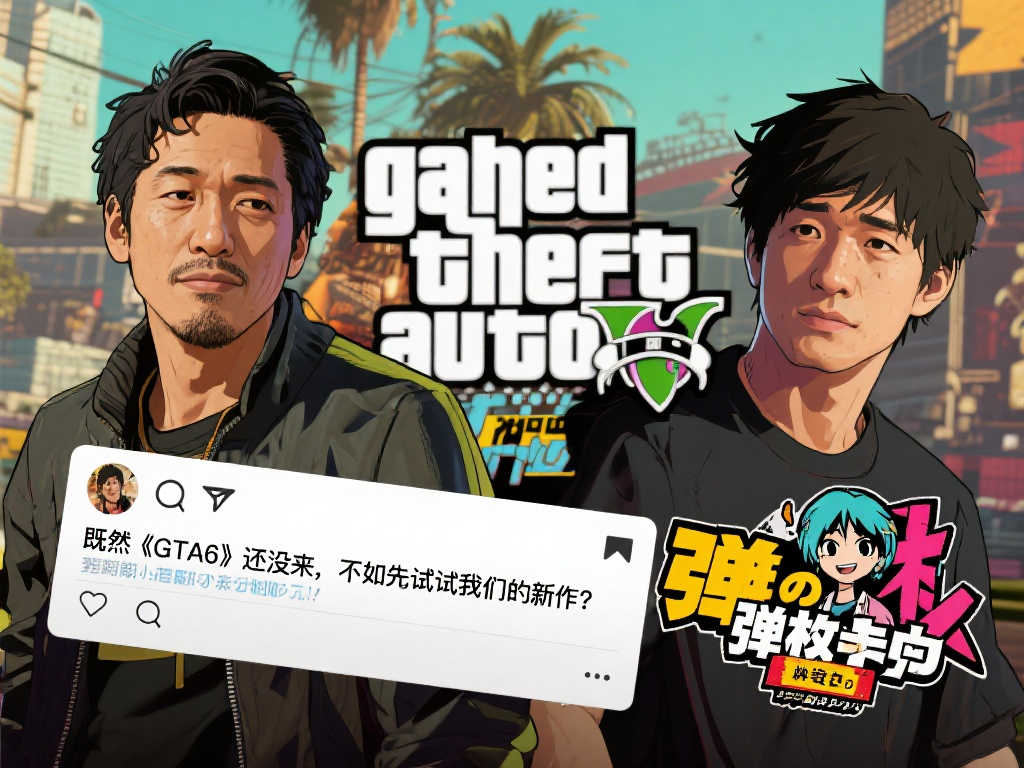 快来体验我的游戏！弹丸论破制作人趁GTA6延期空档推新作！